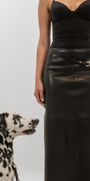 Pet Brown Croco Leash 