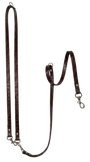 Brown Croco Italian Leash 