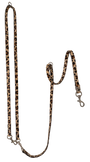 Ponyhair Leopard Italian Leash